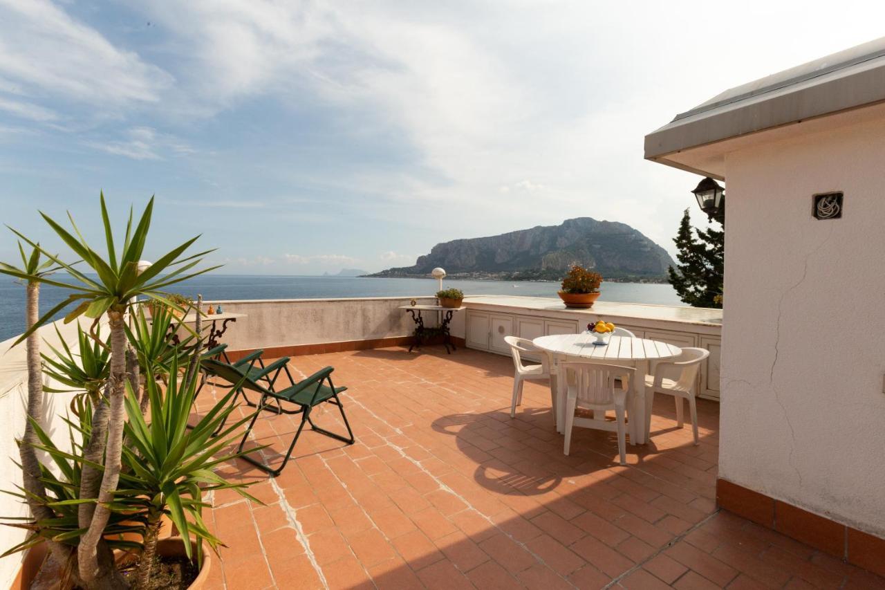 Mondello Wonderful Seaview Apartment X6 Exterior foto